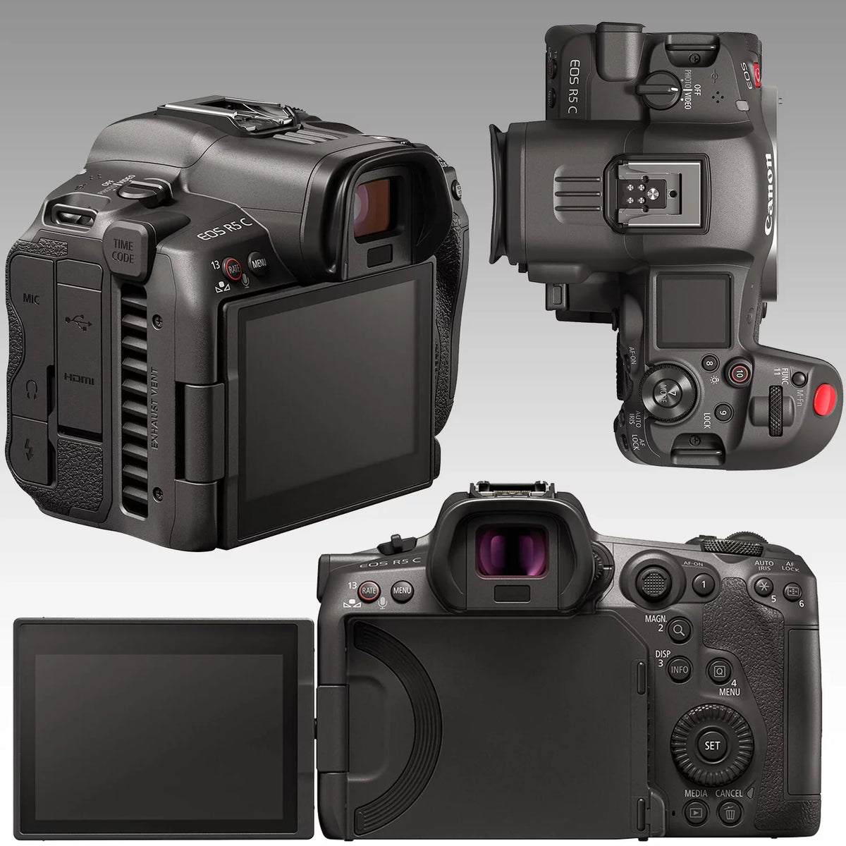 Camera Batteries, Includes: Video Canon Light Mirrorless 160 2x R5 128GB & Card, Bundle) Bundle Much C - Memory LED Replacement Ultimaxx (25pc More Advanced Extreme Cinema
