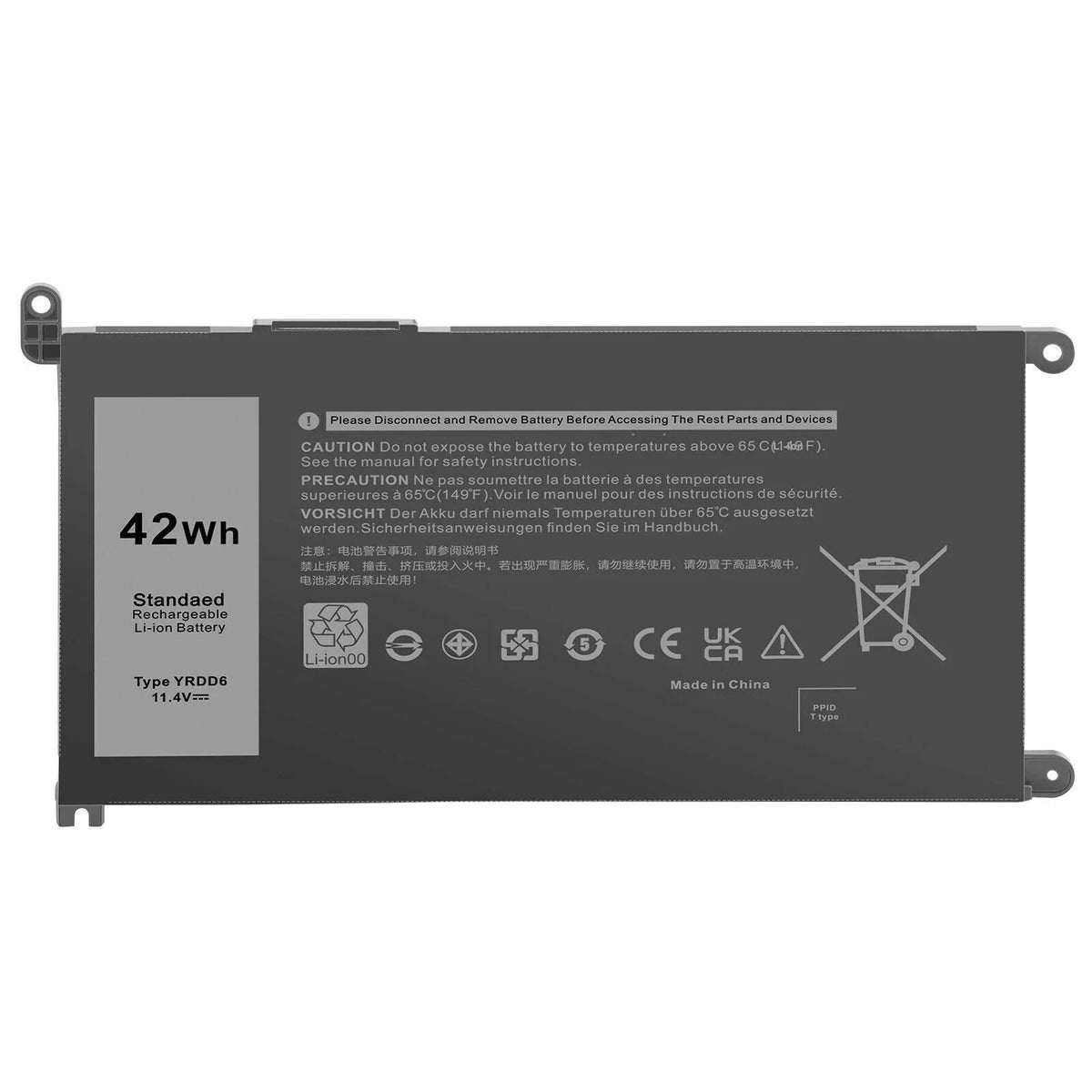 for 5590 5490 Dell 5481 Battery Vostro 3491 5581,Vostro YRDD6