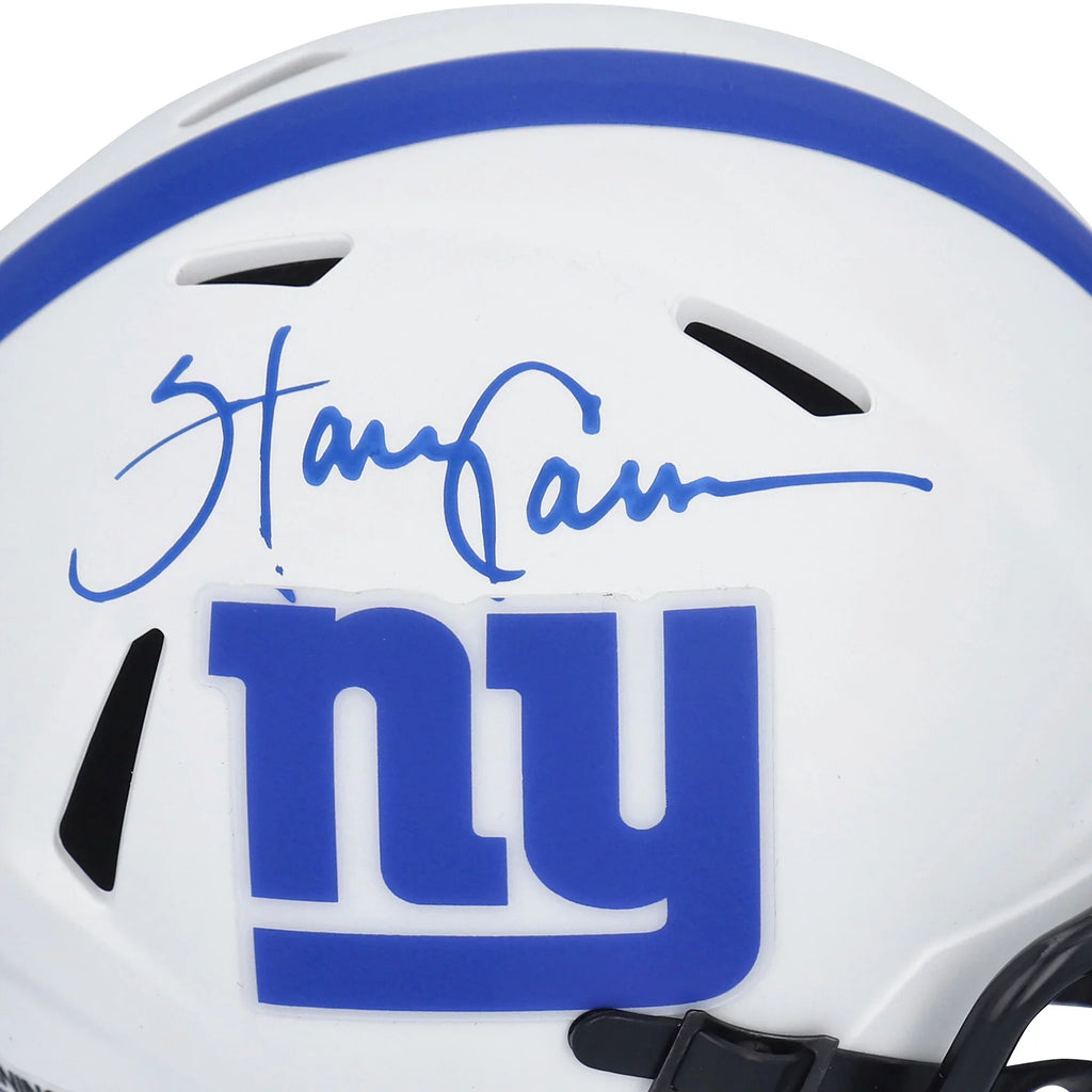 Helmet Giants Eclipse Riddell Alternate York Harry Lunar Speed New Authentic Fanatics Certified Mini - Carson Autographed