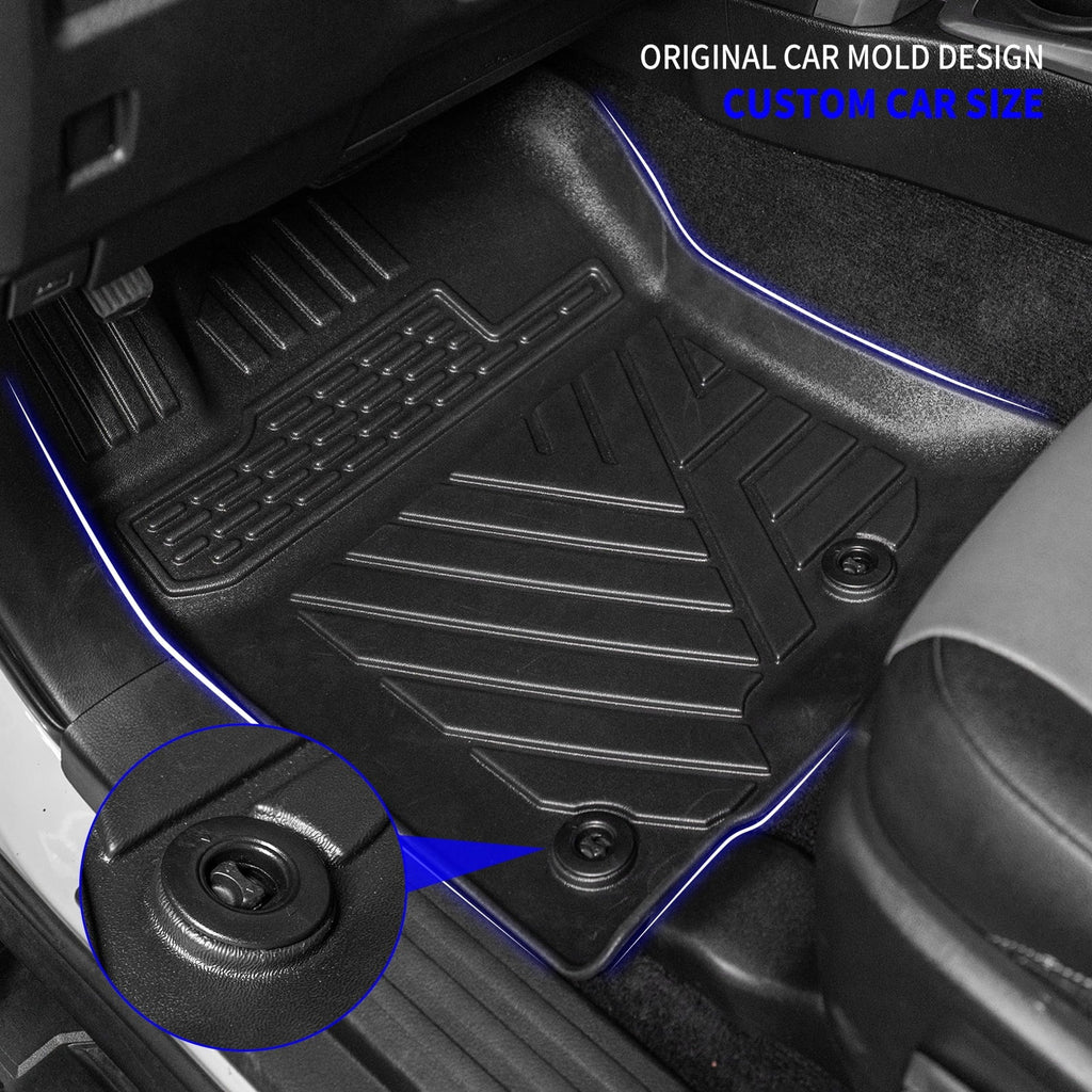 Floor Toyota Mat Seats Accessories 7 Cargo 2013-2023 4Runner Mat Mats Fit Cargo Liner Trunk
