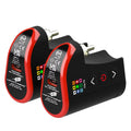 Machine Pack Hours 10 Cordless Tattoo Bluetooth Runtime LightningBolt Battery Supply 2-Pack Enabled, Power
