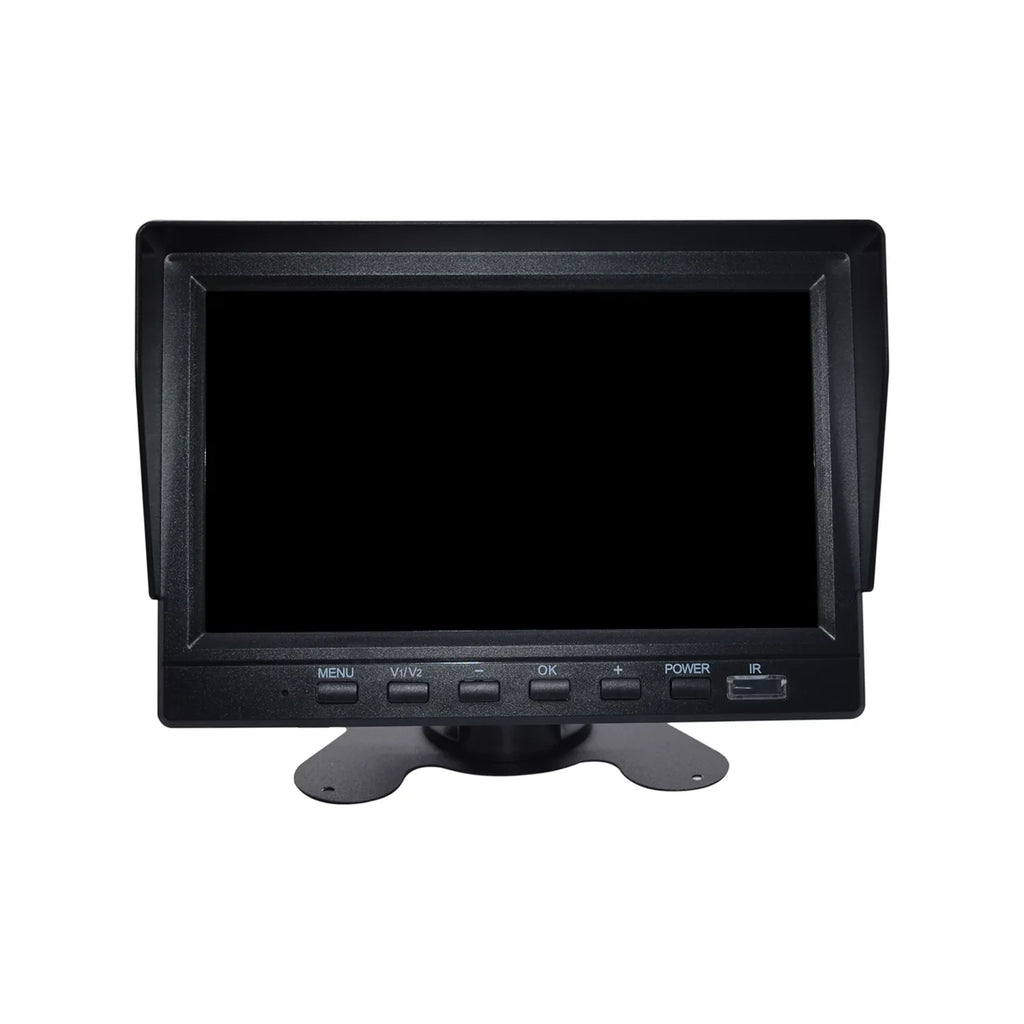 with Bus+2 RV Backup BSD Driving Video DVR 7" Monitor Recorder Camera Truck for