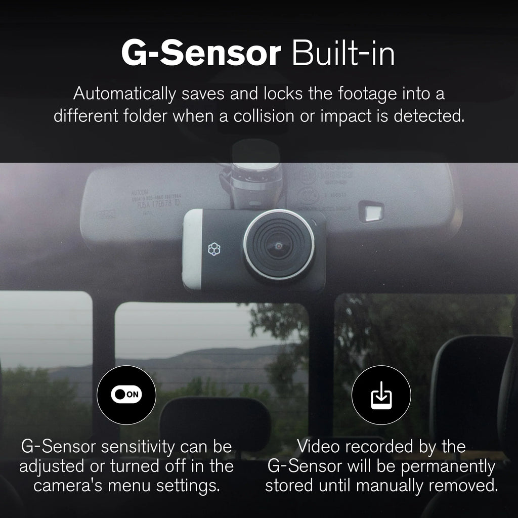 Wide Mode LCD Angle Screen, Range Pro 150 Dynamic with High Record Park G-Sensor Resolution Technology App, for with GPS 4K UHD 3" and Day/Night. Roadcam Lense, Degree Yada