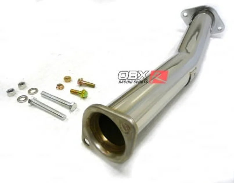 Flow 3 Straight Mazdaspeed 2.3L Stainless By / 2007-2012 Pipe 3 OBX-RS For Fitment Mazda