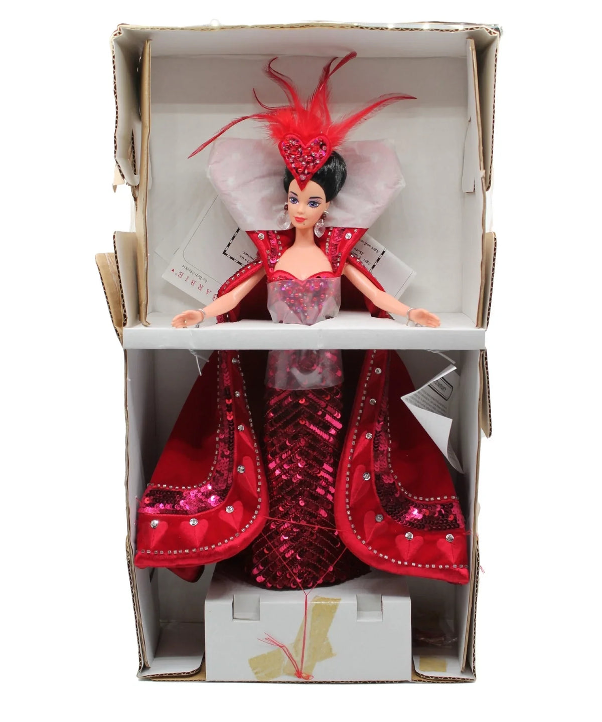 NRFB, | Barbie, Hearts Box Bob Mackie Non-Mint of Queen 1994 (12046)