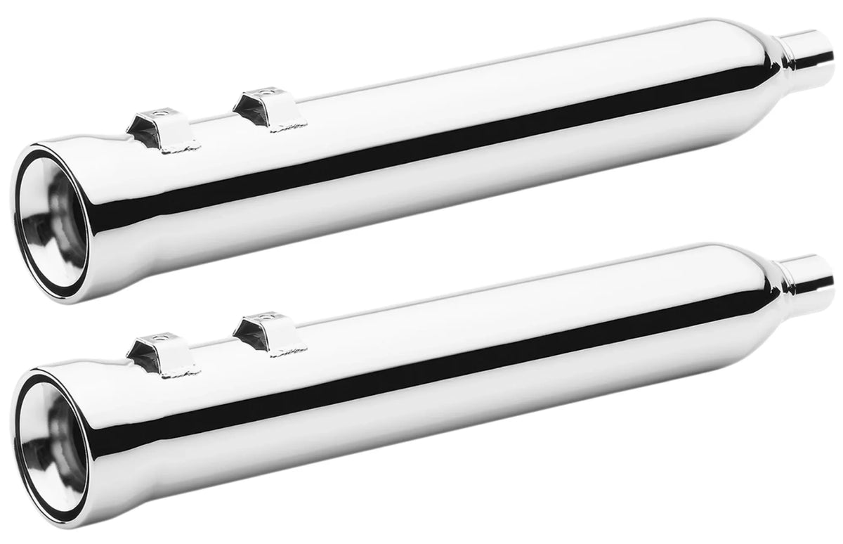 (6107) Mufflers Cobra 4" Chrome Hater Neighbor