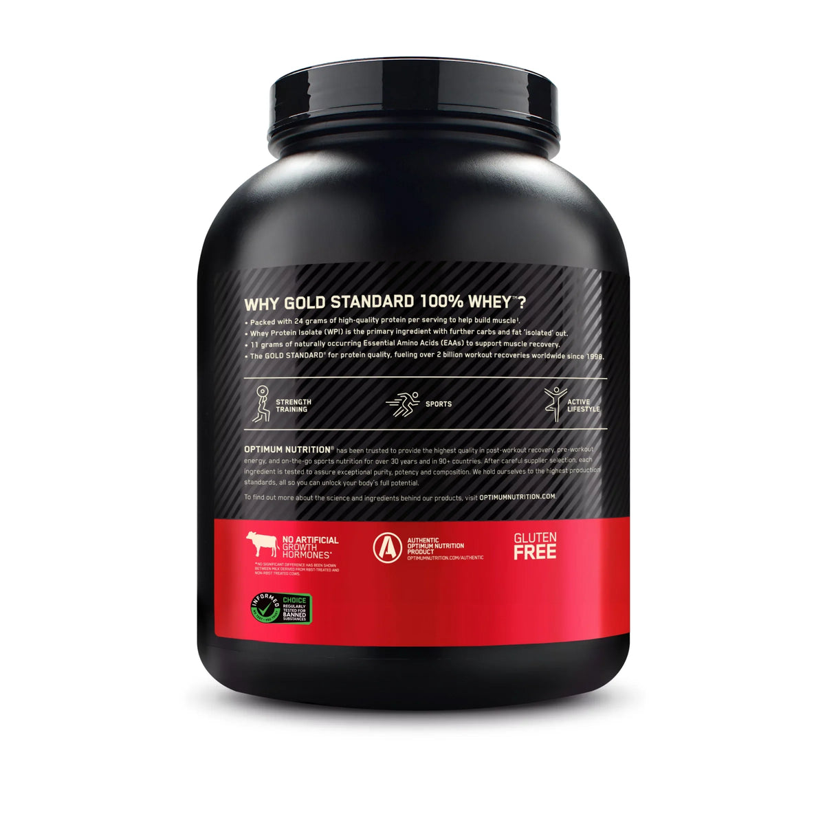 Nutrition, Protein Chocolate lb, 100% 5 Whey Standard Optimum 71 Coconut, Gold Servings Powder,