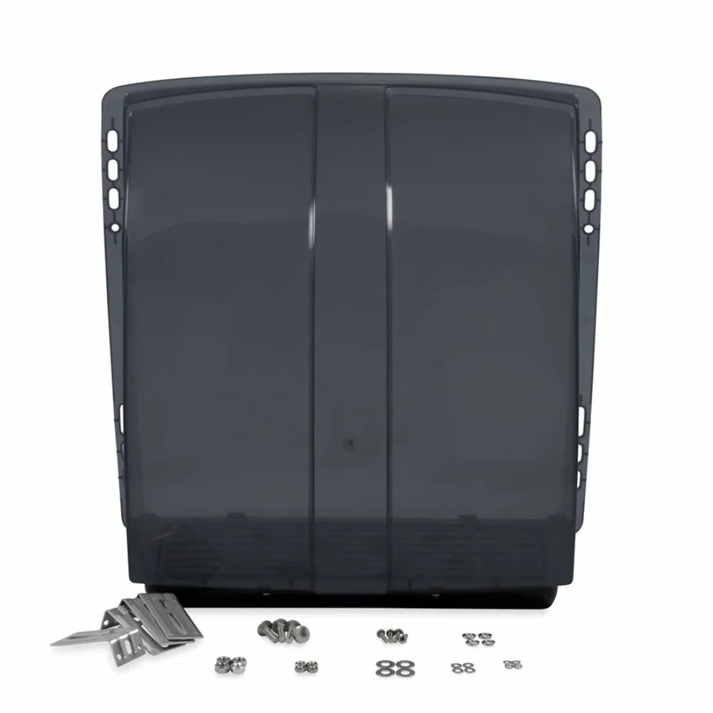 | Stabilized Vent Resin Camco | Camper/RV UV (40453) Roof Smoke an High Easy with Heavy-Duty and Aerodynamic Design, Cover Flow Grey Features Ventilation Installation Construction,