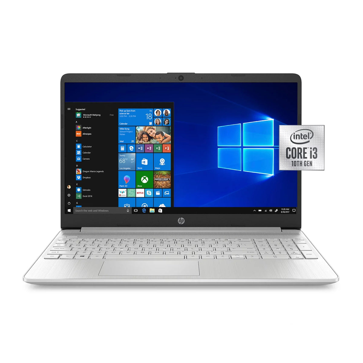 Laptop-Silver i3 8GB/512GB HP 15.6"