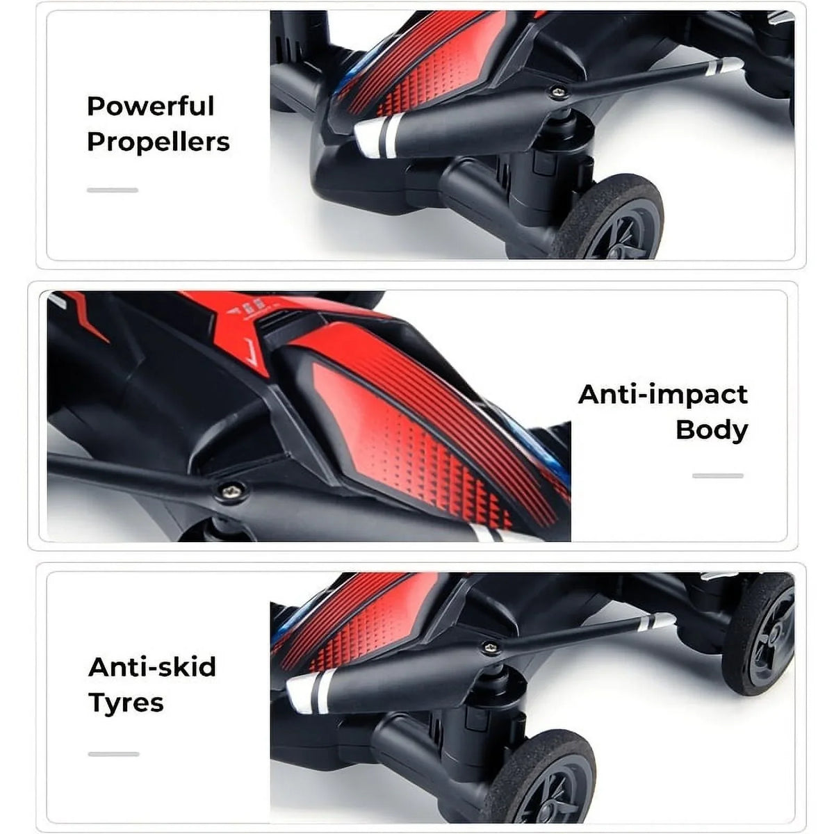 Flight, And RC Setting, Drone Switch Unmanned Stable For And Toy Toys Land Four-axis Height Drone Low-speed Gift Dual-use Air High-speed Car Intelligent