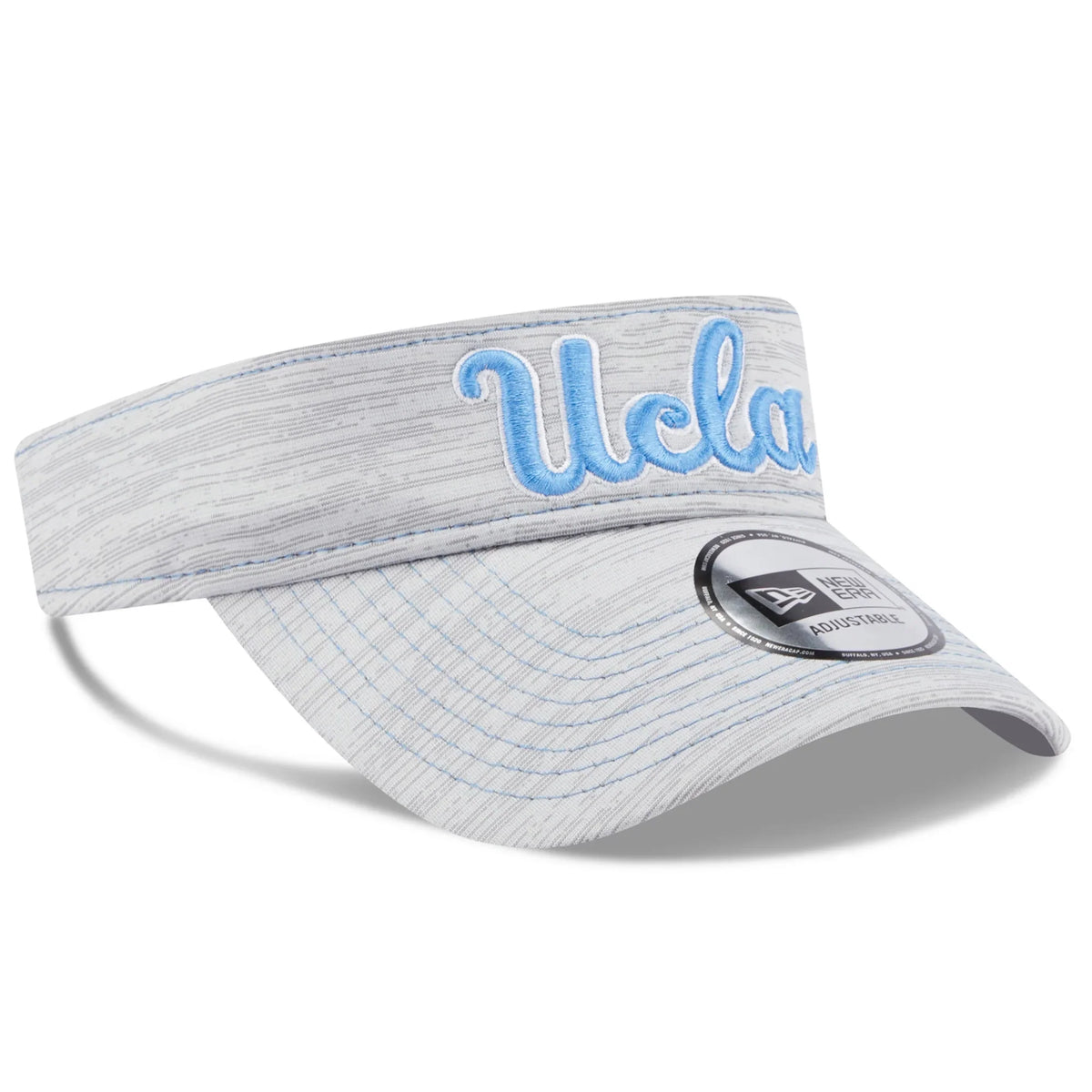 Men's - Logo Adjustable New Era Visor Bruins Gray OSFA UCLA