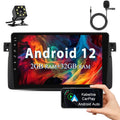 inch Carplay Stereo Screen WIFI HD FM E46 Auto RDS GPS 12 Android 9 Touch BMW Car Radio Bluetooth M3 for 2+32GB USB Apple Android