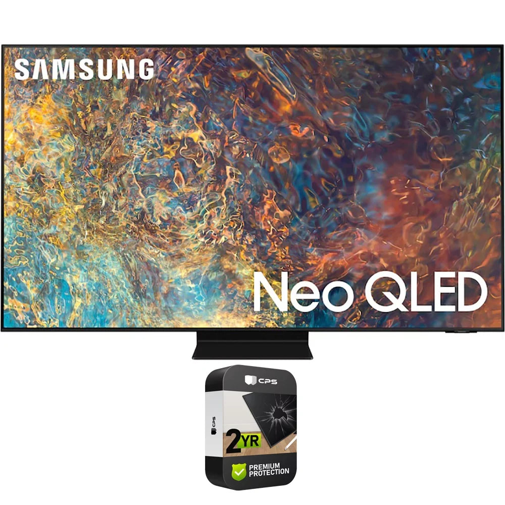 QN85QN90AA Extended Bundle Plan Year 2 85 Samsung TV Premium 4K Neo (2021) Smart with (Refurbished) QLED inch Protection Restored