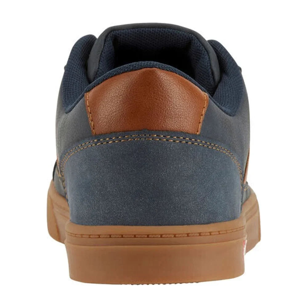 SNEAKERS 9.5 FAIRWAY LACE-UP SHOES LEVIS FM NEW MEN LOW SIZE NAVY/GUM SPORTS