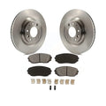 Semi-Metallic 2007-2015 Auto Rotors Brake Mazda - Disc K8S-100535 Transit Pads CX-9 Front Kit For And