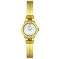 Seiko Stainless Diamond Women's SUJD38 Watch Gold-Tone Steel