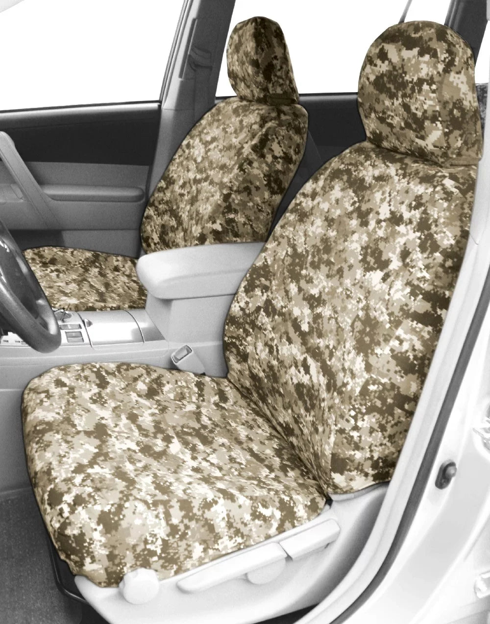 Insert Cruiser Buckets TY501-96KD Trim 1994-1997 and Desert Seat Front Toyota - Covers CalTrend Land Camo for