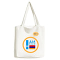 Deco Fashion Art Canvas Expression Shoulder Tote I Bag Sack Am Armenia From