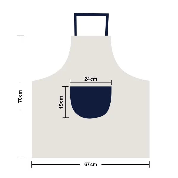 Ship Poster Apron Pocket Bib Linen BBQ Adjustable Kitchen Cotton Luxury Cruise Pinafore Giant