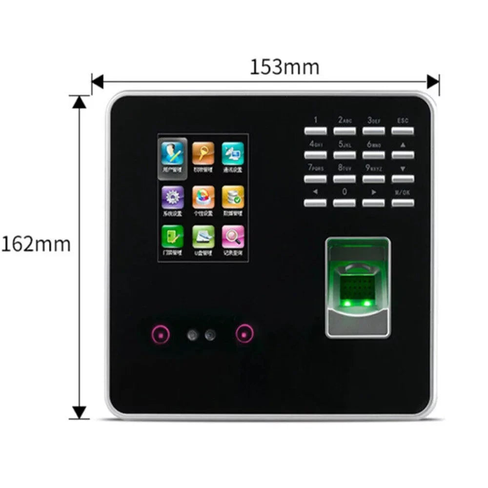 Attendance ZKTeco Fingerprint Control Biometric FA200 TCP/IP Time Face Access