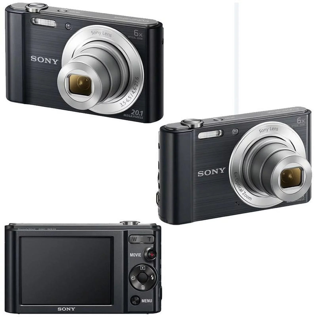 Case Camera Card, Digital and with 20.1MP 16GB More Sony Cyber-shot DSC-W810