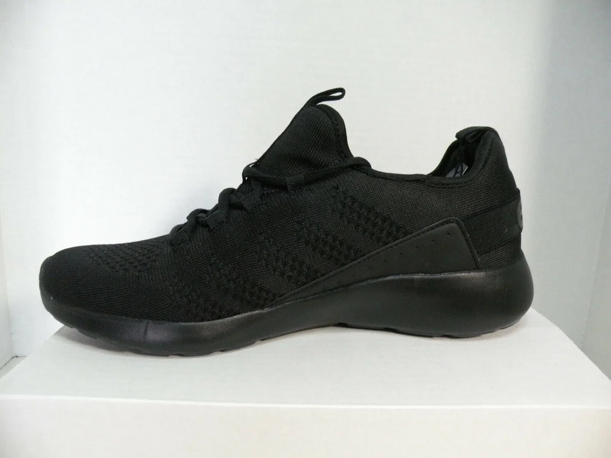 SNEAKERS LOW NEW TRAINERS SPORTS ATHLETIC LEVIS BLACK SHOES MEN 12 SIZE COMFORT