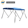 6'Lx73-78"W,Pacific Top Bimini Blue 3Bow Seamander