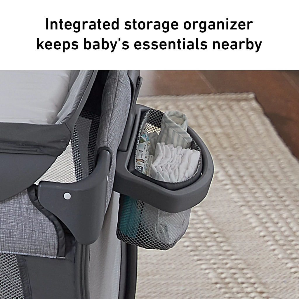 Bassinet Pack Play Playard, Connect Quick 'n Graco Alex Portable