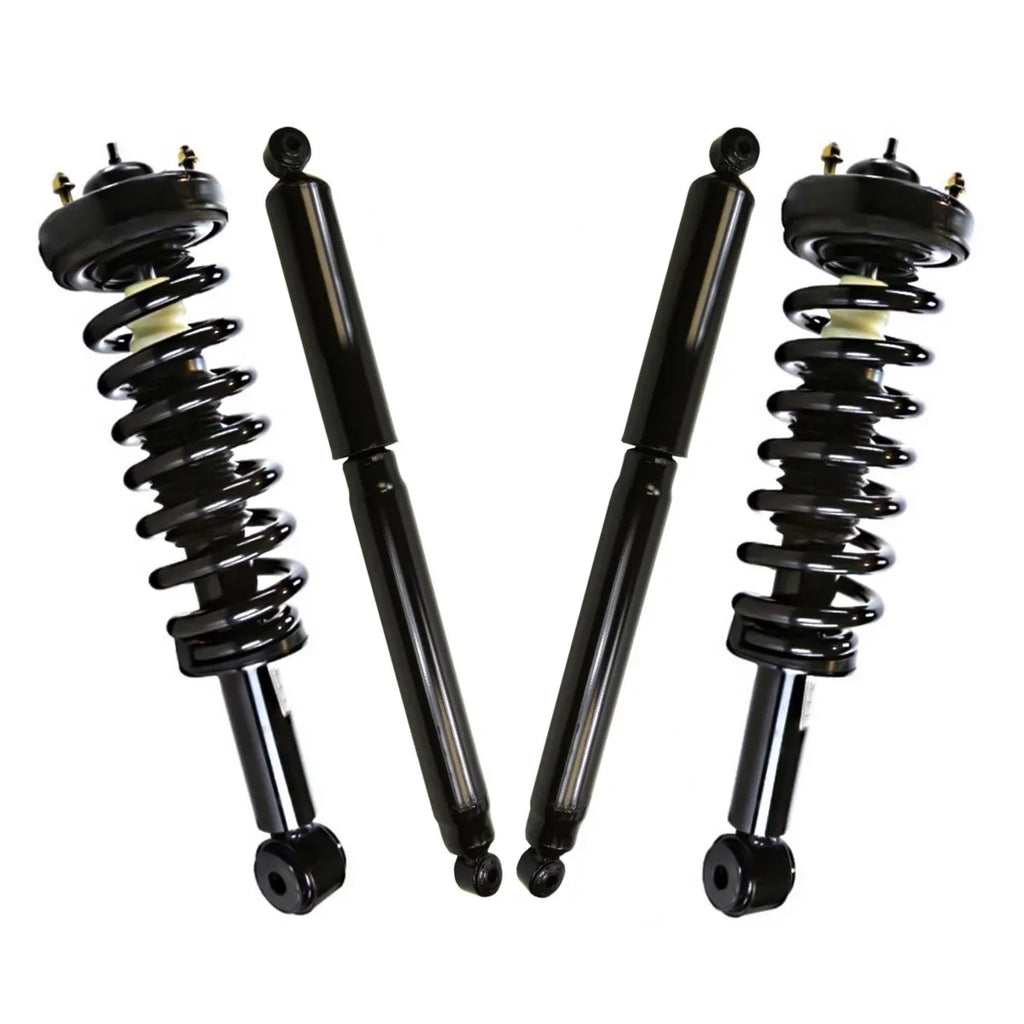 2011 Front and Complete 3.5L of & Strut Replacement 2010 Rear F-150 Kit 4 V6 Coil 2013 3.7L Absorbers 4WD V8 AutoShack 2009 Set Ford 4.6L Shock SUSPKG11001 5.4L Springs 2012 for