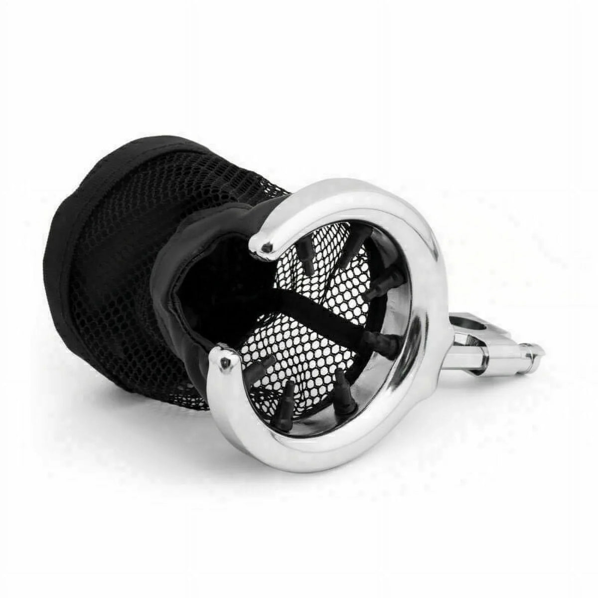 1" Cup Handlebar Chrome Metal Drink Motorcycle Holder Universal