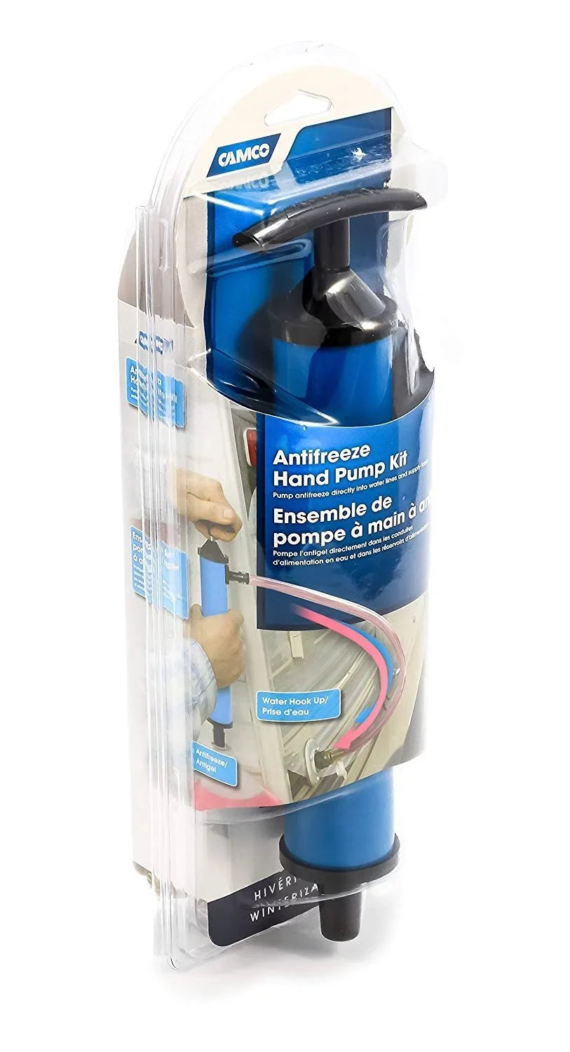 Antifreeze Pump Winterizing Tanks, Easier Makes Simple Pumps Antifreeze Supply Waterlines RV 36003 Directly Hand Into Kit- and and the Camco