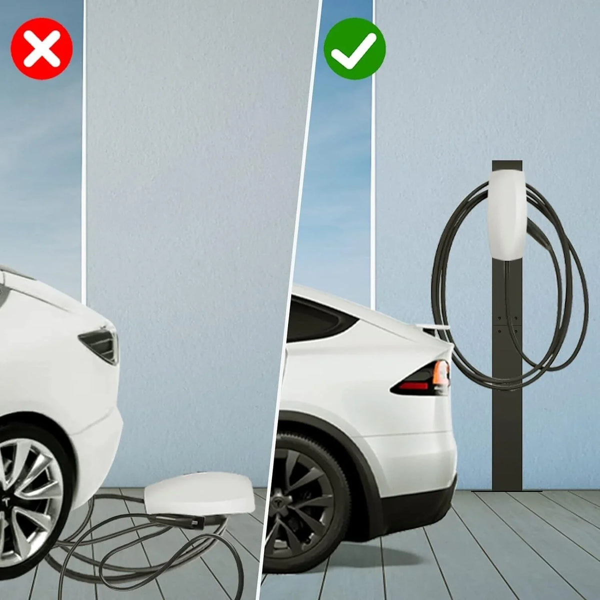 Mounted Charger EV Pedestal Charging EV For Charging Station Stand Tesla Station