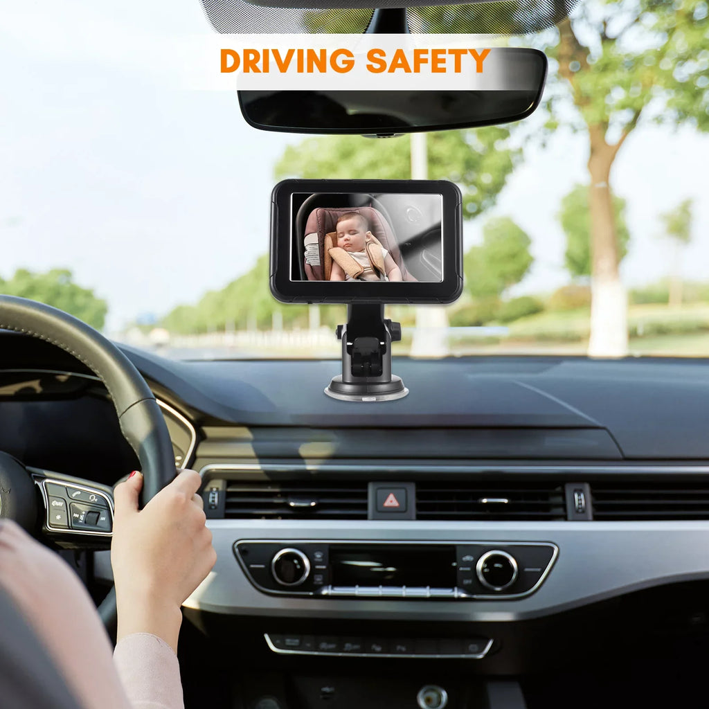 150° Car Baby 5 Seat Camera Seat Seat Mirror Invigilator,Camera Rear 5 Monitor Monitor 150° Car Mirror Car View Display Baby Wide View 5 Wide Vision Inch Car Baby Dazzduo Seat Baby Inch Display