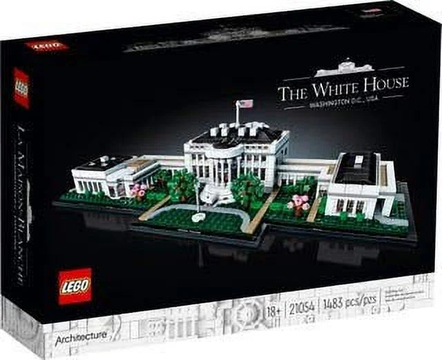 Architecture (1483 House 2020 LEGO 21054 Pieces) White