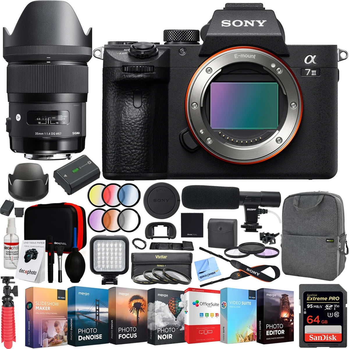 fps - Digital / Bluetooth a7 - - mirrorless MP ILCE-7M3 NFC, body - 24.2 III camera Full only - - 4K - Frame Wi-Fi, 30 Sony
