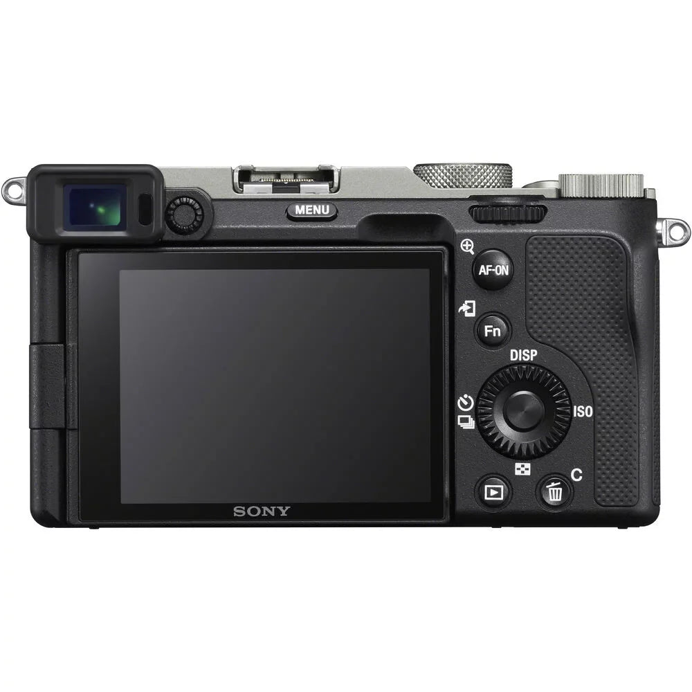 Sony -LOADED KIT with G a7C 28-60mm Camera Lens+24mm (Silver) Mirrorless f/2.8 Lens