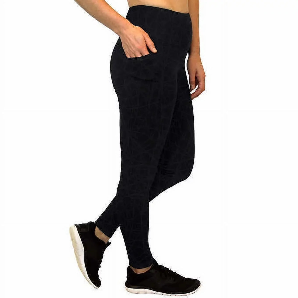 Ladies' Rise Black High Large Tight, Performance Spyder