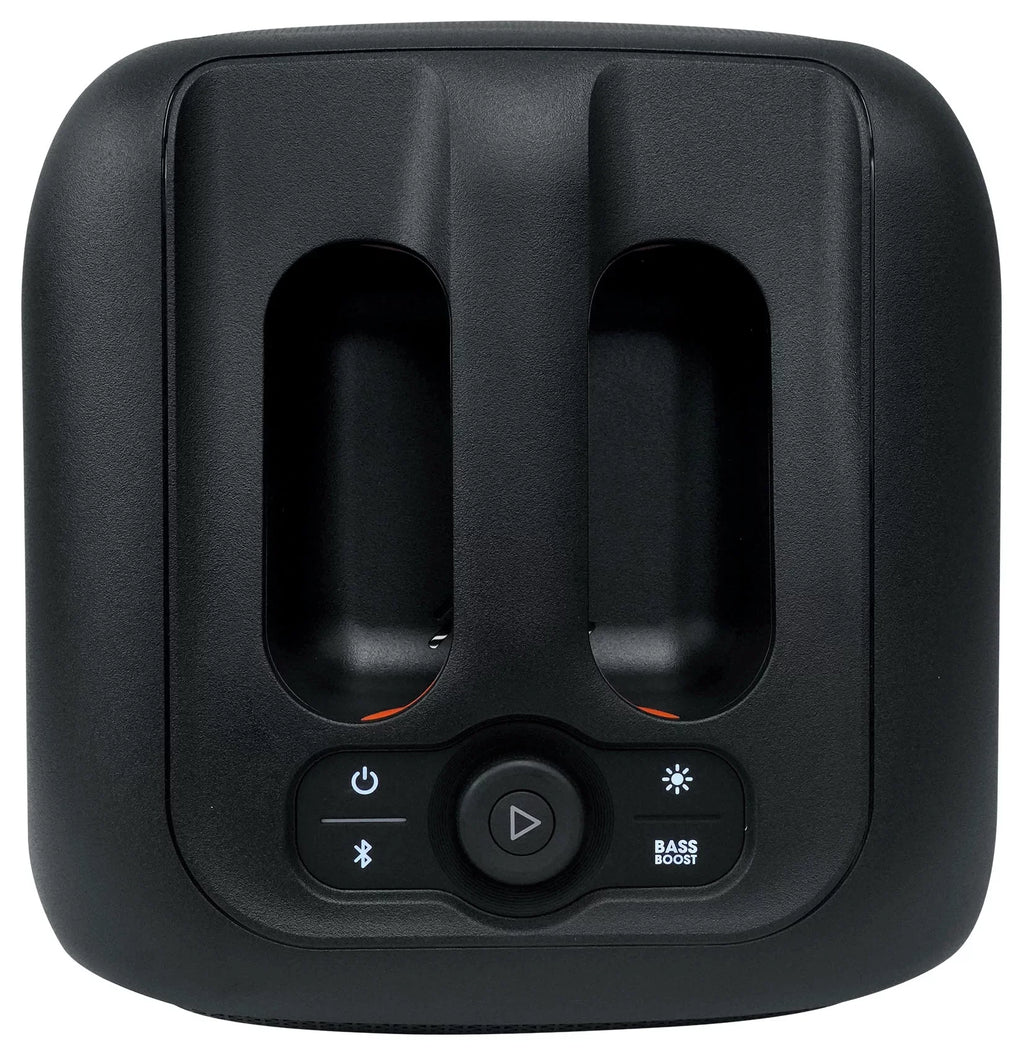 Essential w Portable Partybox Compact JBL Mics LED+Wireless Party Speaker Encore