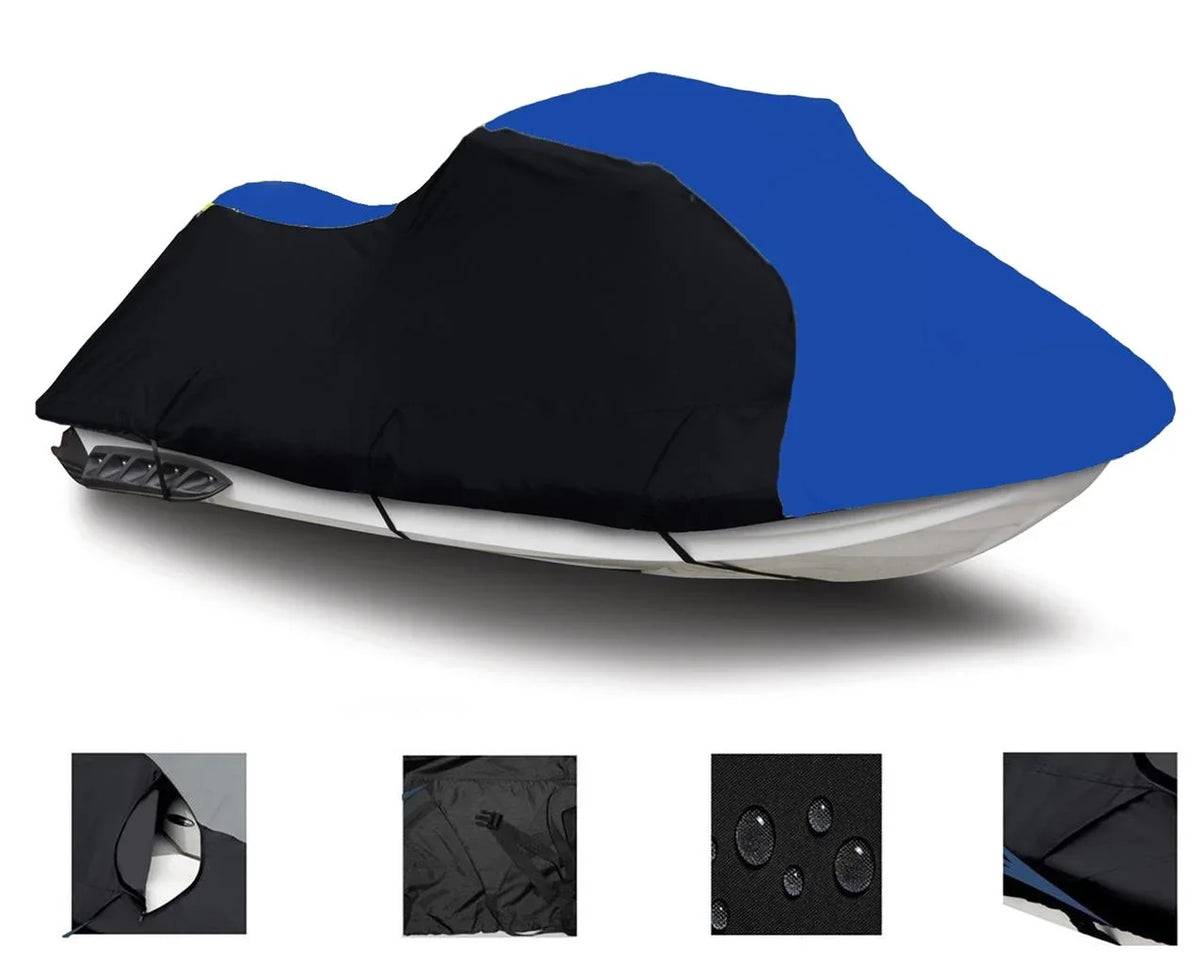 / XLT Ski 2004 Compatible Cover 1200 800 Wave 2001 2002 / for 2004 2003 Watercraft Jet BLUE 2002 PWC HEAVY-DUTY YAMAHA BLACK 2003 2005 Runner Cover