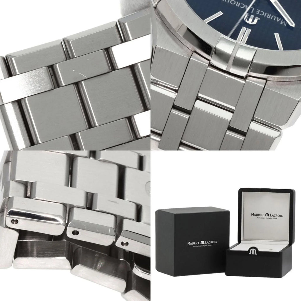 Steel Lacroix Maurice MAURICE Pre-Owned LACROIX SS (Good) Watch Icon AI6008 Men's Stainless