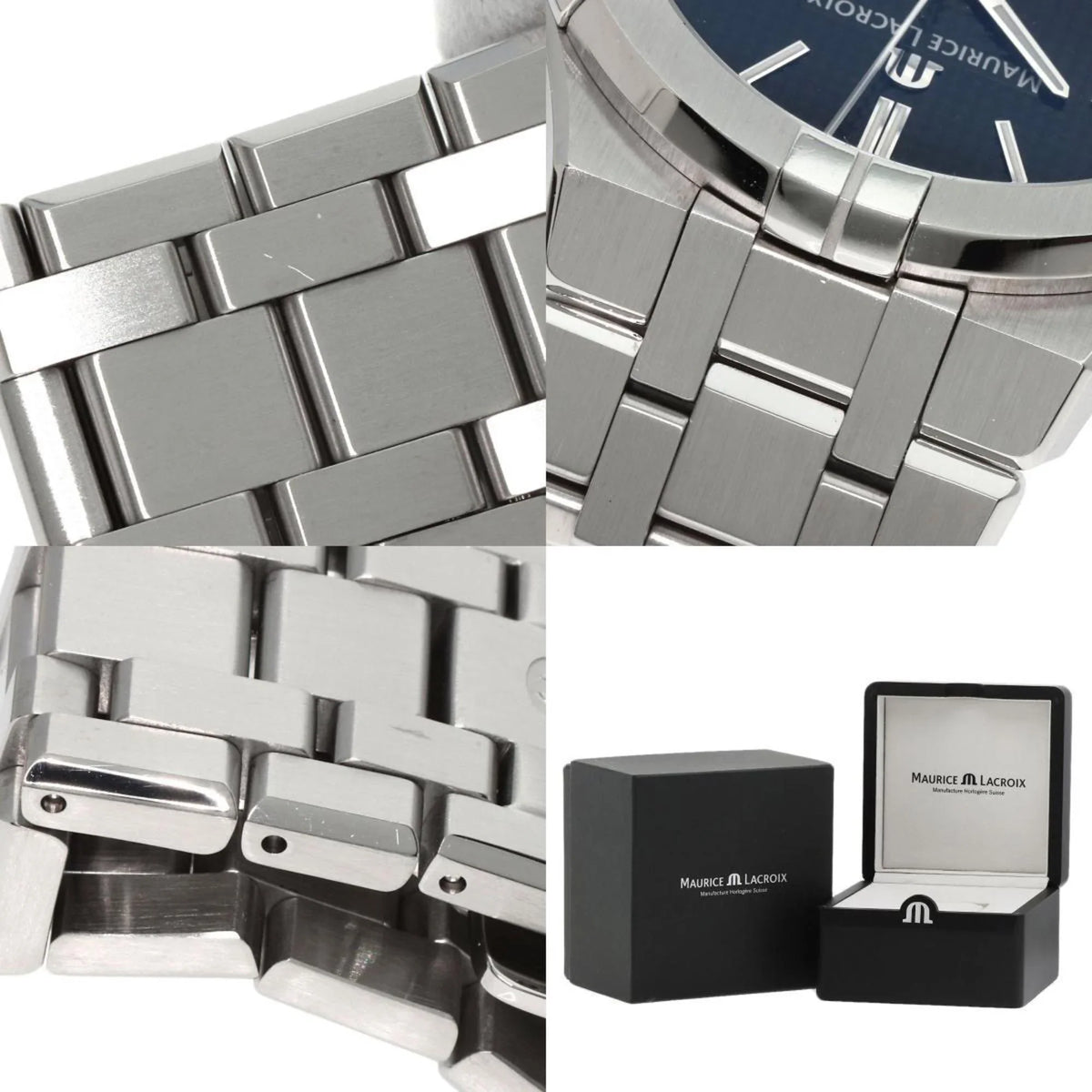 Steel Lacroix Maurice MAURICE Pre-Owned LACROIX SS (Good) Watch Icon AI6008 Men's Stainless