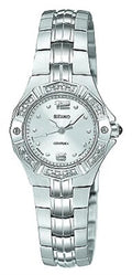 SXGN25 Watch Women's Diamond Coutura Seiko Silver-Tone