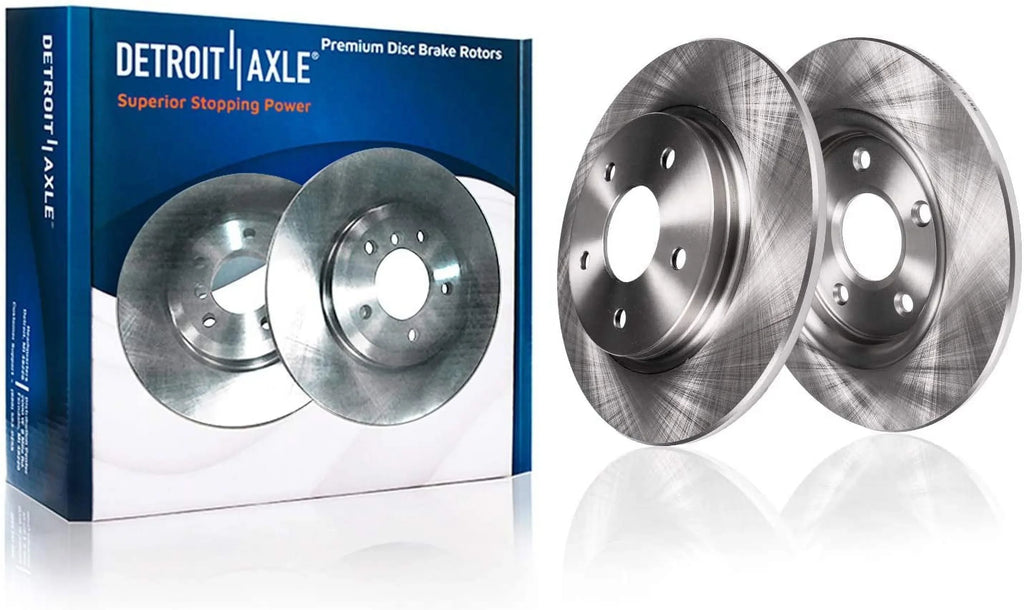 & 30pc Disc Replacement Front Pads - Rotors Town Routan Brake Ram Detroit C/V Axle Grand Lug Country - 330mm Caravan Nuts for 328mm Set Rear +20pc