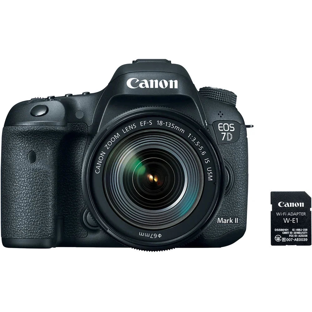 '+ & 18-135mm W-E1 USM Mark More IS Camera f/3.5-5.6 EOS W/ DSLR 7D Canon Lens II