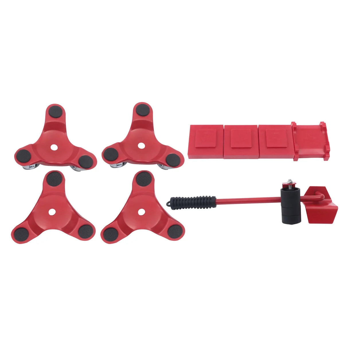 Universal Fichiouy Kit Mover Mover Red Dolly Alloy Furniture Furniture Steel Wheel with