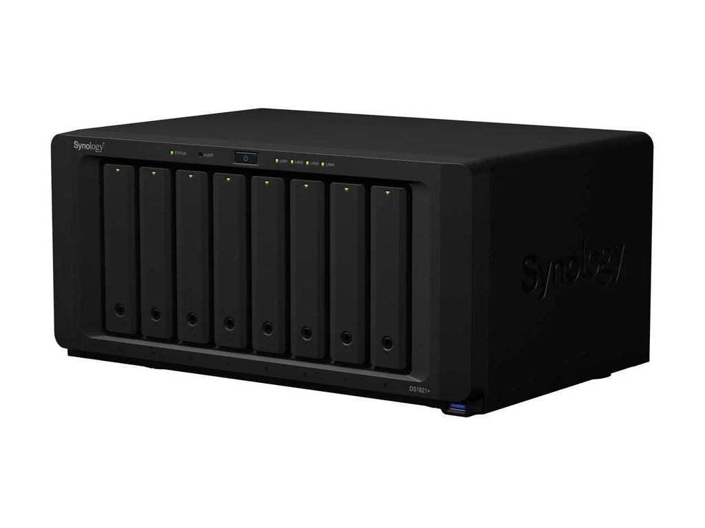 8 DiskStation NAS bay DS1821+ (Diskless) Synology