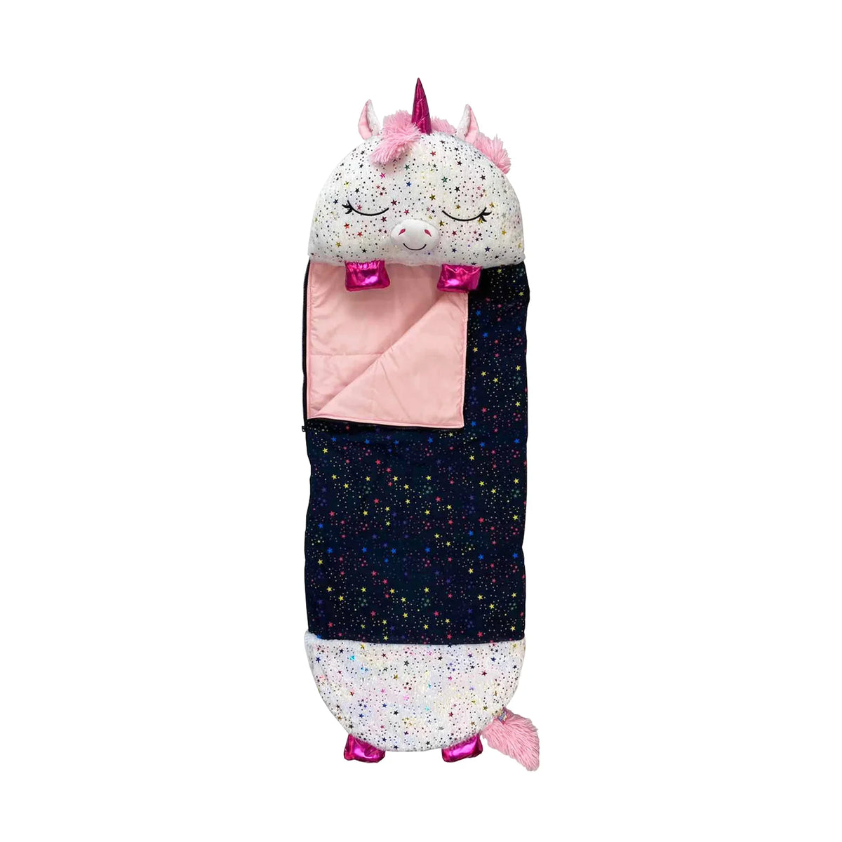 One, and Sack Pillow in Nappers Unicorn Toy Sleeping Happy Plush