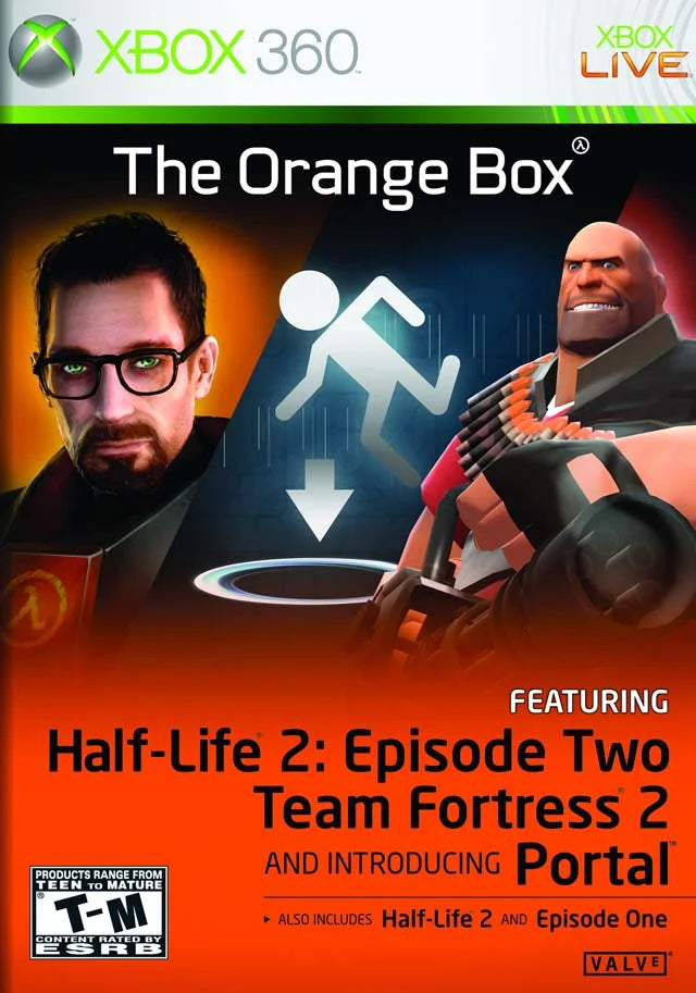 '- Box Xbox Orange 360