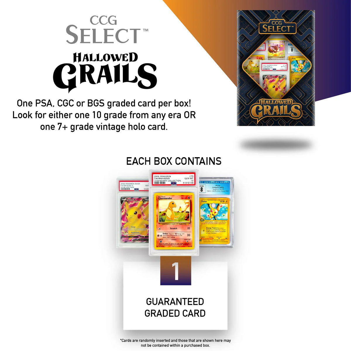 7+ | Vintage CCG 1x | PSA, or BGS Guaranteed Card Grails Holo 10 Graded CGC, | Grade | Select Hallowed