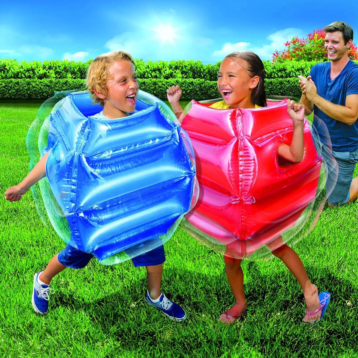 Splash Gloves Banzai & Battle Cyclone Bop Pack and Inflatable Bumpers Pool